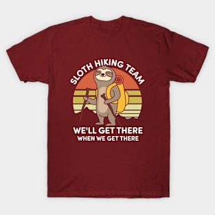 Sloth Hiking Team T-Shirt